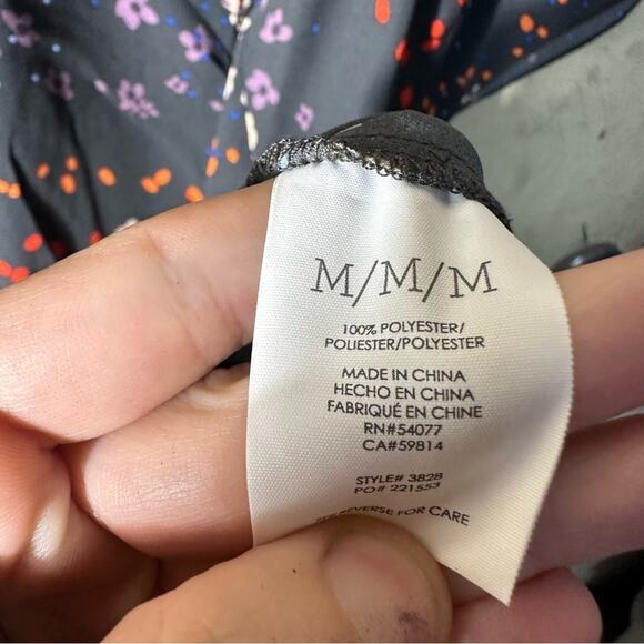 Cabi Muse Floral Print Dress Size Medium - Picture 9 of 10